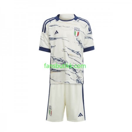 Fotballdrakt Italia Barn Bortetrøye 2023 Kortermet